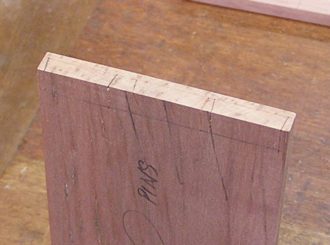 Woodworking Article - Half Blind Dovetails
